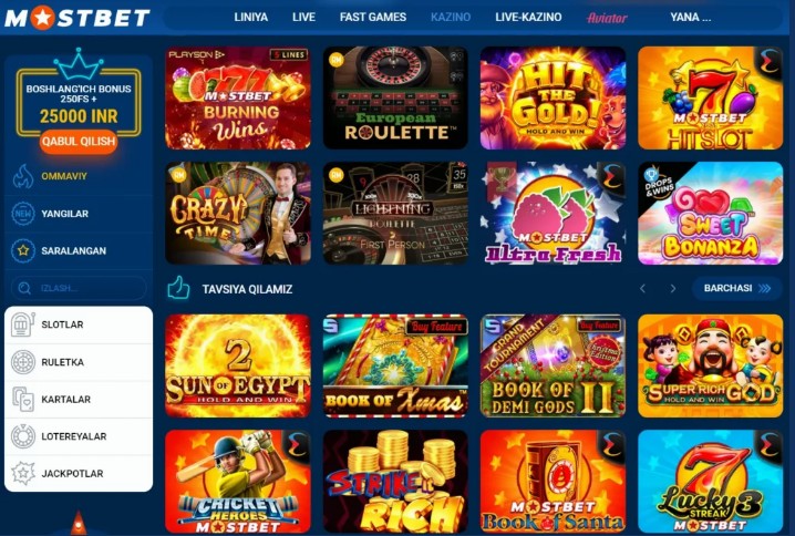 Mostbet Azərbaycan icmalı: qeydiyyat, idman fəaliyyətləri, kazino sayt oyunları və təşviqlər